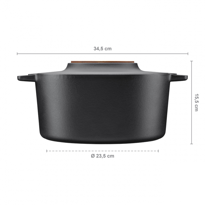 Cratita din fonta Fiskars Norden, 6 L [9]