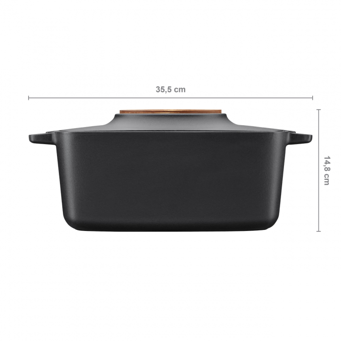 Cratita din fonta Fiskars Norden, ovala, 5 L [10]