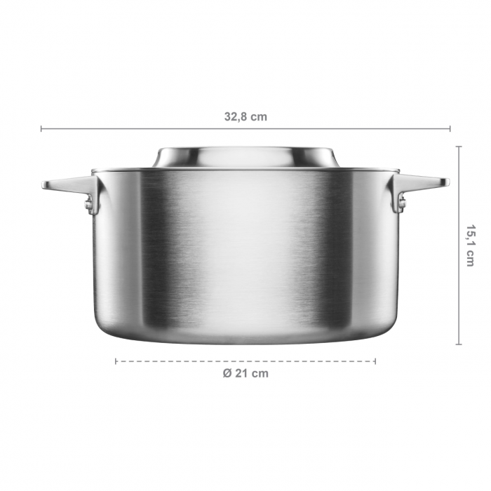 Cratita din inox Fiskars Norden, 5 l [7]