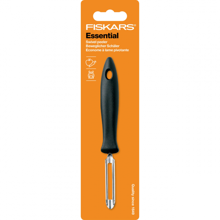 Curatitor legume Fiskars Essential, lama mobila, 245 mm, 30 g [2]