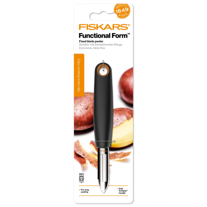 Curatitor pentru legume Fiskars Functional Form, lama fixa, 267 mm, 40 g [4]