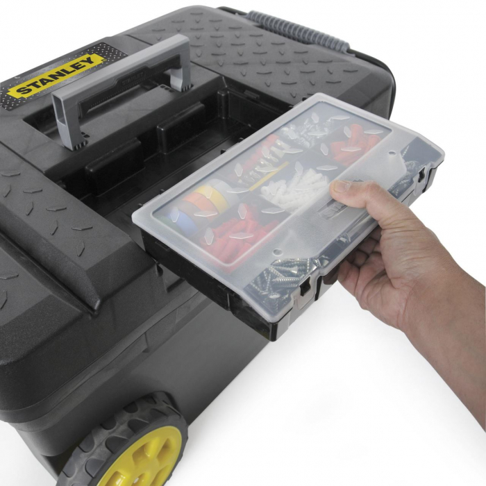 Cutie pentru scule cu roti Stanley, 1-97-503, 53 L, 603 X 375 X 430 mm [23]