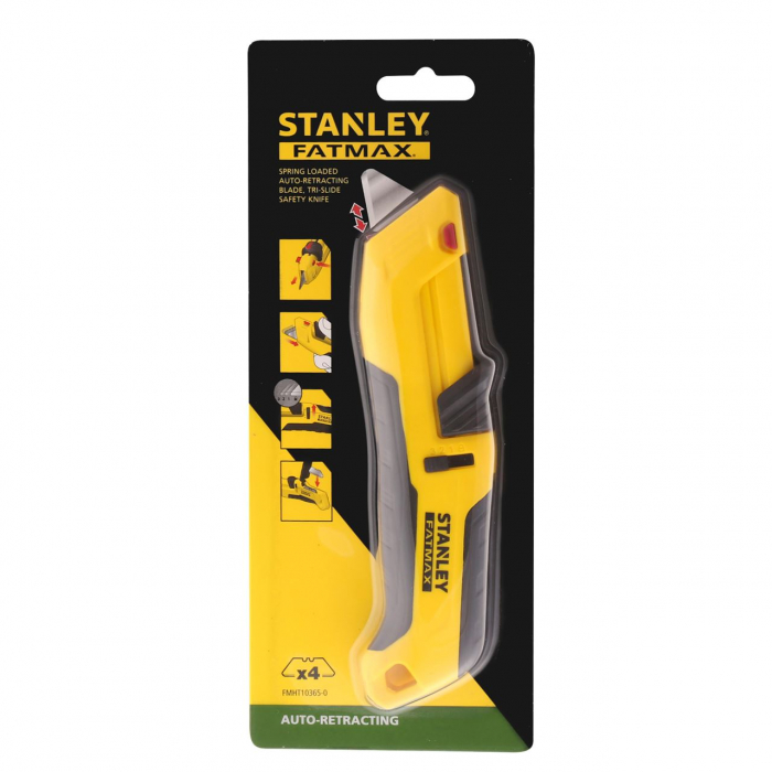 Cutit cu siguranta si lama autoretractabila Stanley, FMHT10365-0, 175 mm [11]
