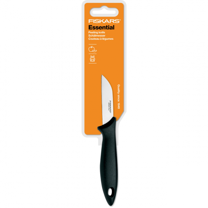 Cutit pentru curatat Fiskars Essential, 7 cm, otel inoxidabil [5]