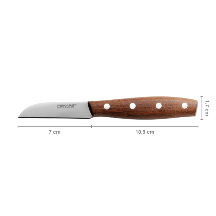 Cutit pentru curatat Fiskars Norr, 7 cm, otel inoxidabil [6]