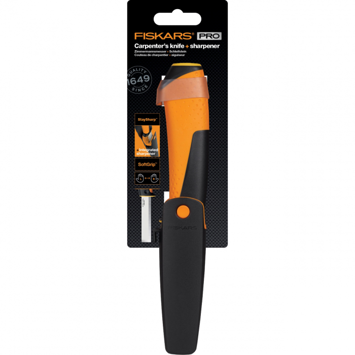 Cutit pentru tamplarie Fiskars, cu ascutitor [6]