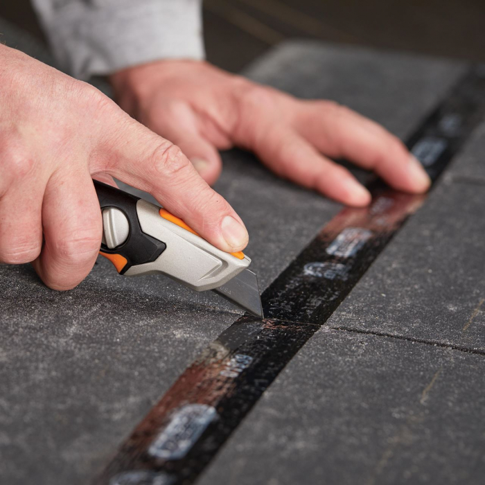 Cutit utilitar cu lama trapezoidala Fiskars CarbonMax, 1027222, 182 mm, 200 g [9]