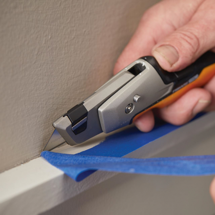 Cutit utilitar cu lama trapezoidala pentru zugravi Fiskars CarbonMax, 1027225, 191 mm, 244 g [12]