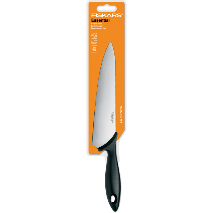 Cutitul bucatarului Fiskars Essential, 21 cm, otel inoxidabil [3]