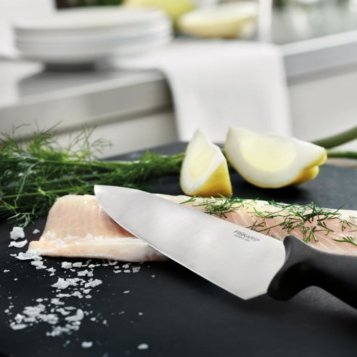 Cutitul bucatarului Fiskars Essential, 21 cm, otel inoxidabil [2]