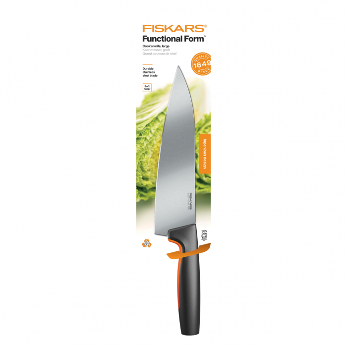 Cutitul bucatarului Fiskars Functional Form, L, 20 cm, 146 g [8]