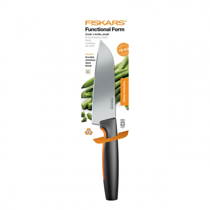 Cutitul bucatarului mic Fiskars Functional Form, 12 cm, 1057541 [2]