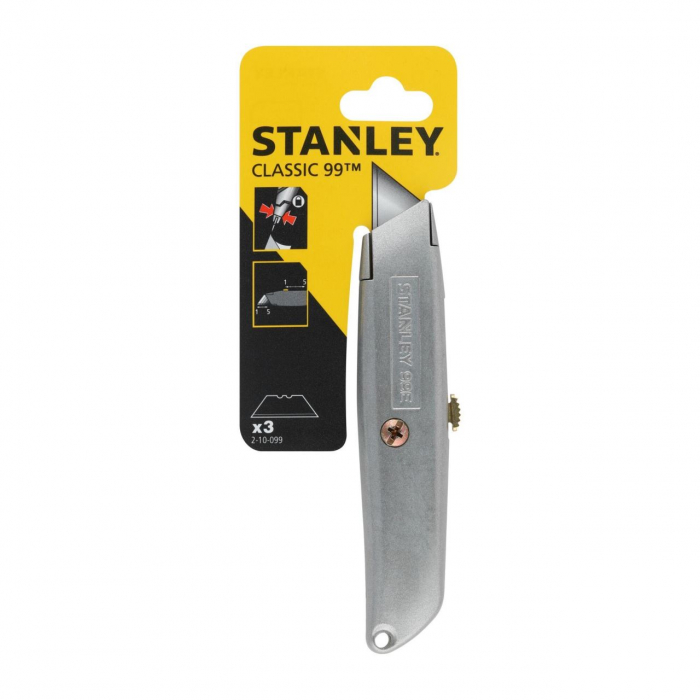 Cutter metalic profesional Stanley 99E, 2-10-099, lama retractabila [9]