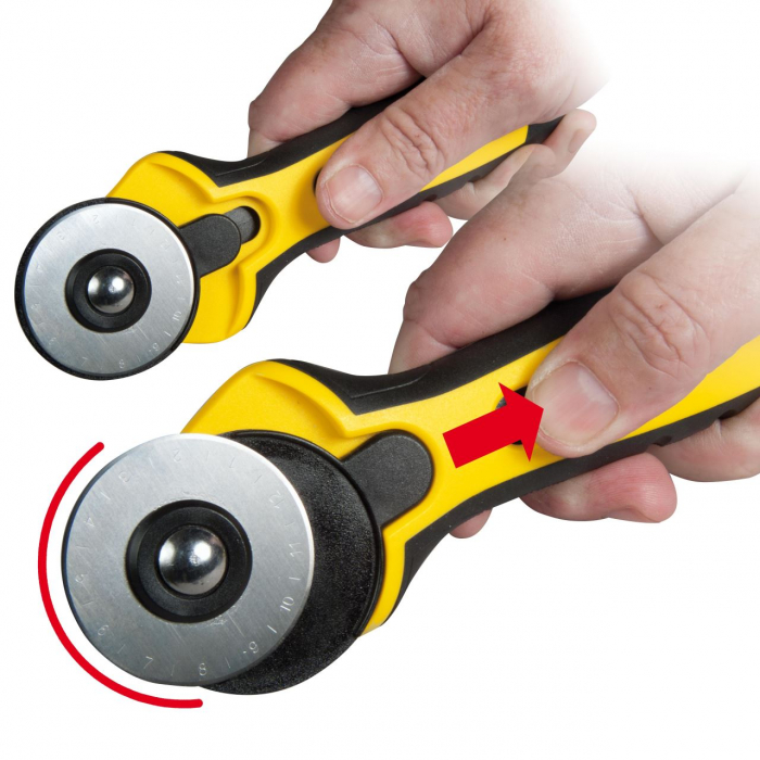 Cutter Stanley cu lama circulara, 45 mm [4]