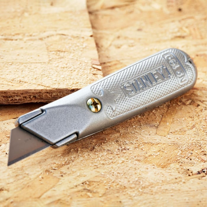 Cutter Stanley cu lama fixa, 140 mm, 3 lame incluse [5]