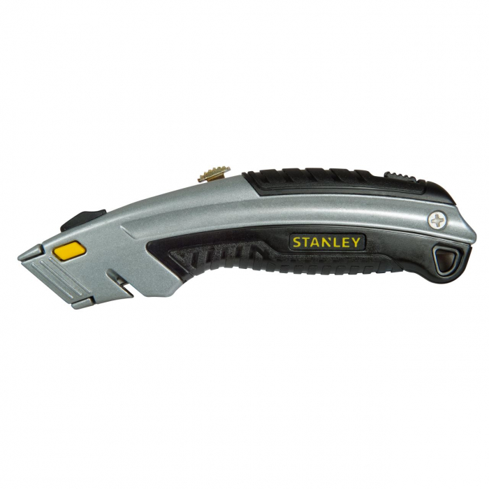 Cutter Stanley cu lama retractabila,180 mm, 3 lame incluse [2]