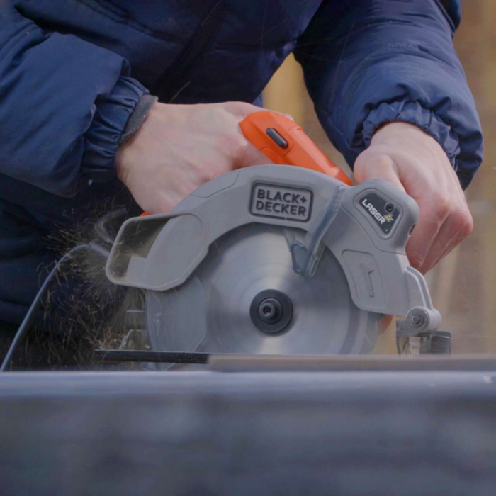 Fierastrau circular Black&Decker CS1250L-QS. 1250 W, 190 x 16, 65 mm, 4.5 kg [4]