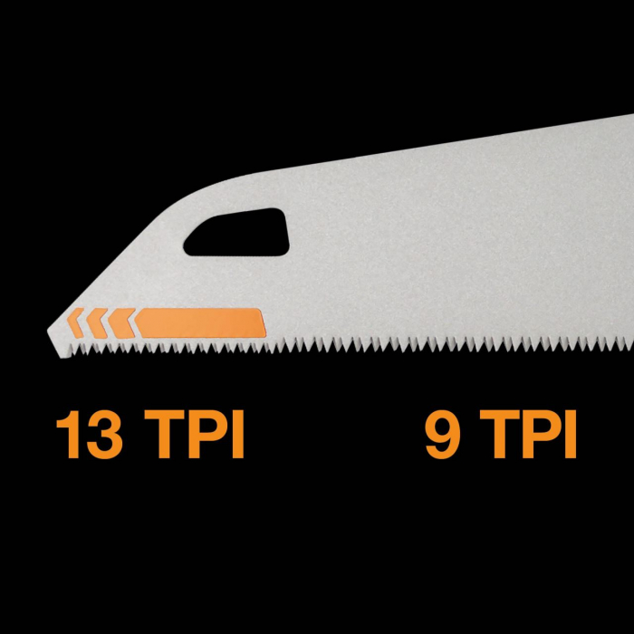 Fierastrau de mana Fiskars PowerTooth, 380 mm, 9 tpi [2]