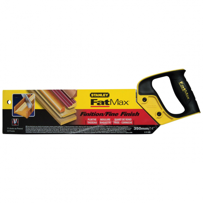 Fierastrau drept Stanley Fatmax, 2-17-201, 11TPI 350 mm [3]