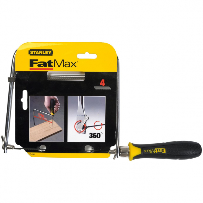 Fierastrau pentru traforaj Stanley Fatmax, 0-15-106, 15 TPI, 160 mm [6]