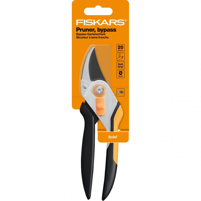 Foarfeca metalica pentru gradina pas cu pas Fiskars Solid (P331) [3]