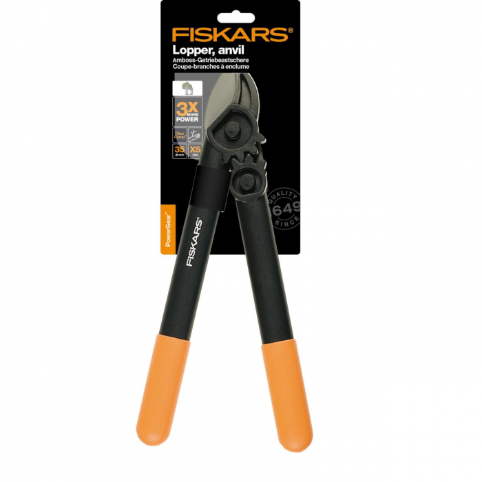 Foarfeca nicovala pentru ramuri groase Fiskars PowerGear L31, S [4]