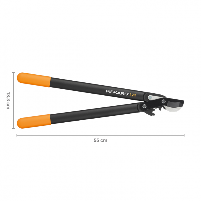 Foarfeca pas cu pas pentru ramuri groase Fiskars PowerGear  L74, M [3]