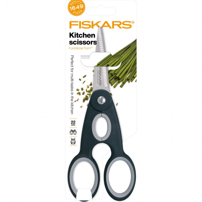 Foarfeca pentru bucatarie Fiskars Functional Form, 21.5 cm, 100 g [2]