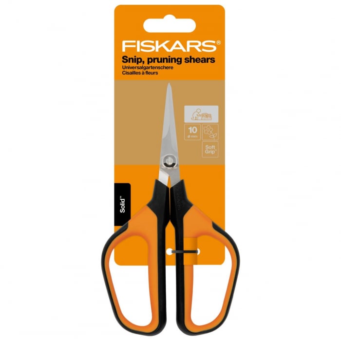 Foarfeca pentru flori Fiskars Solid MicroTip SP15, 182 mm, 80 g [7]