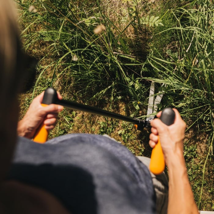 Foarfeca pentru gazon si gard viu Fiskars PowerLever GS53, 900 mm, 1310 g [7]