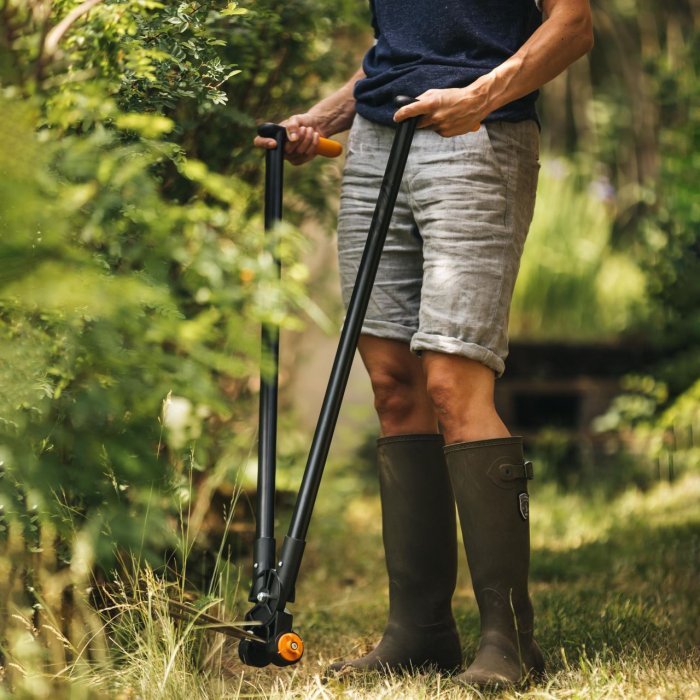 Foarfeca pentru gazon si gard viu Fiskars PowerLever GS53, 900 mm, 1310 g [8]