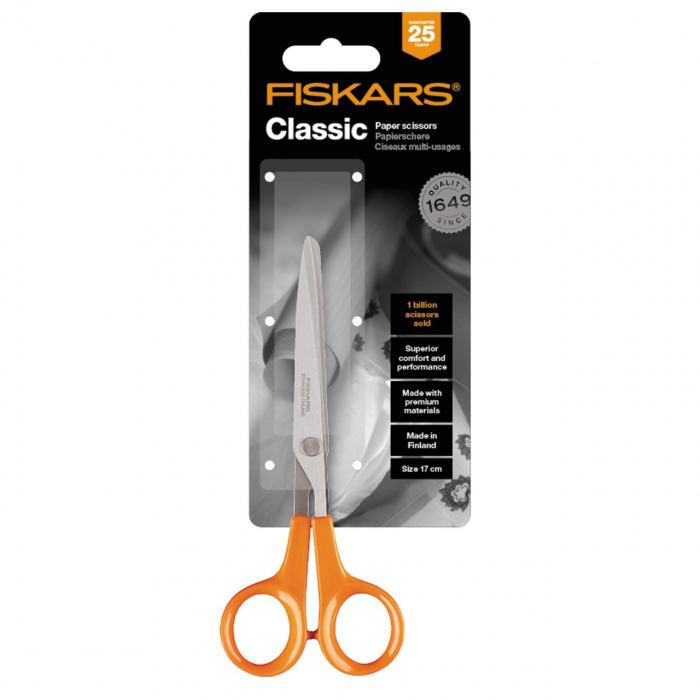 Foarfeca pentru hartie Fiskars Classic, 17 cm, 50 g [2]