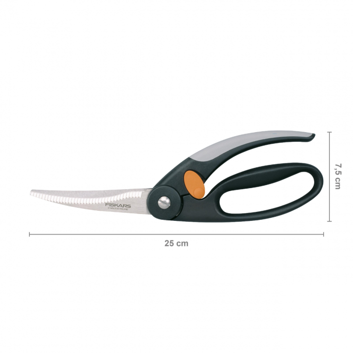 Foarfeca pentru pui Fiskars Functional Form, 25 cm, 200 g [6]