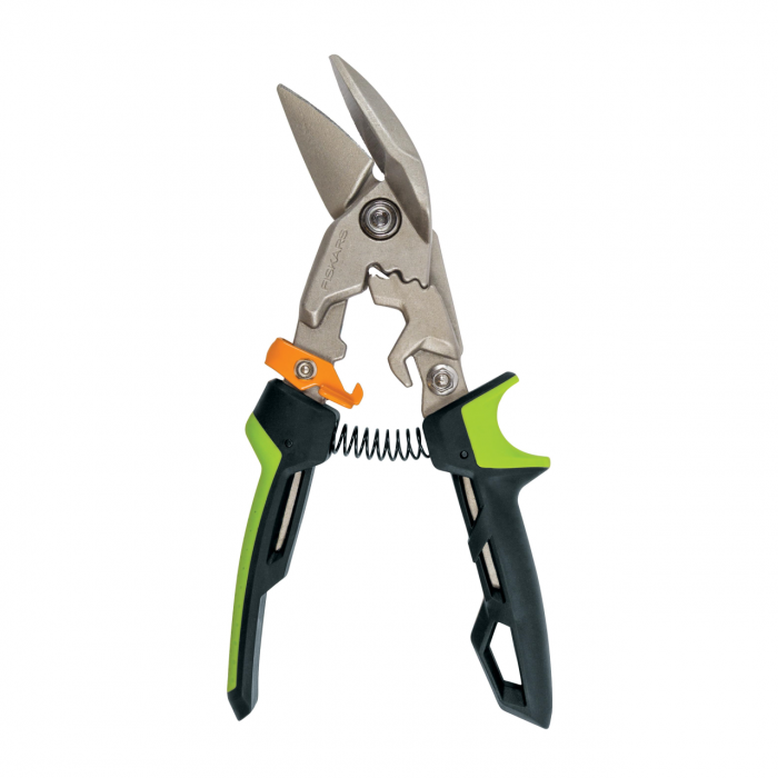 Foarfeca pentru tabla Fiskars PowerGear, cotita pe dreapta [6]