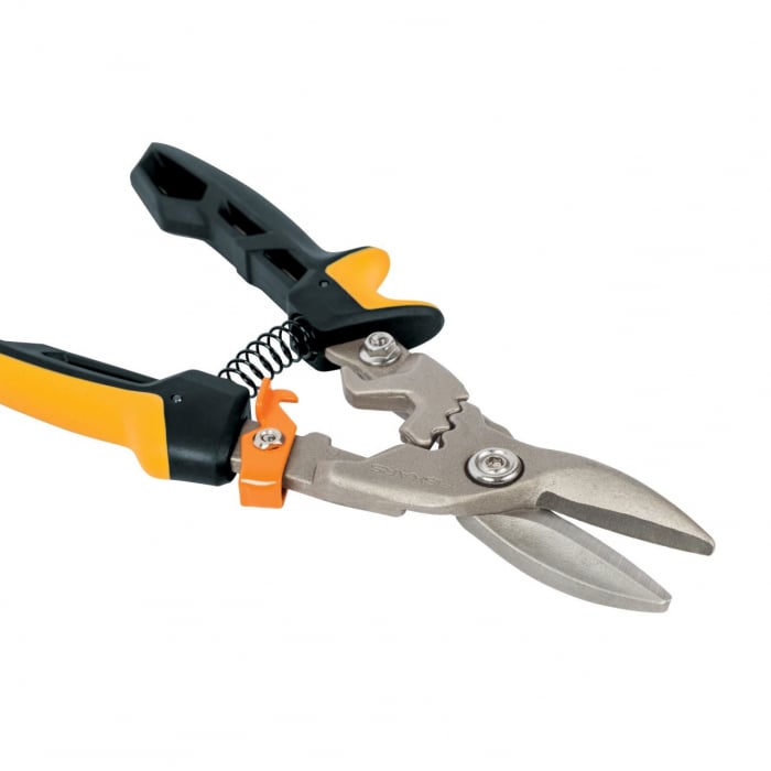 Foarfeca pentru tabla Fiskars PowerGear, taietura dreapta [2]