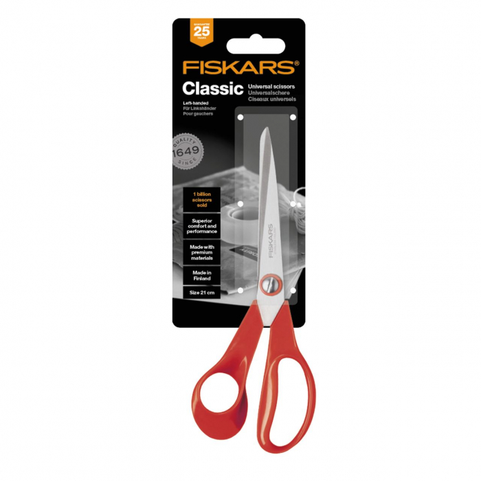Foarfeca uz general pentru stangaci Fiskars Classic, 21 cm, 90 g [2]