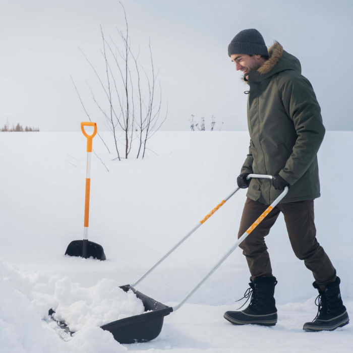 Impingator pentru zapada tip sanie Fiskars SnowXpert, 1490 mm, 4300 g [4]