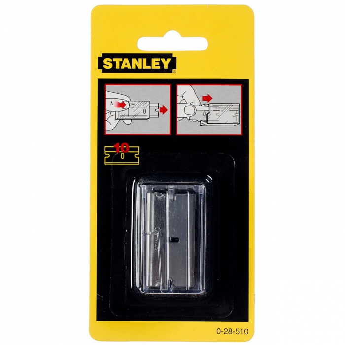 Lame pentru razuitor Stanley, 0-28-510 10, bucati ( compatibile cu razuitorul 0-28-500) [3]