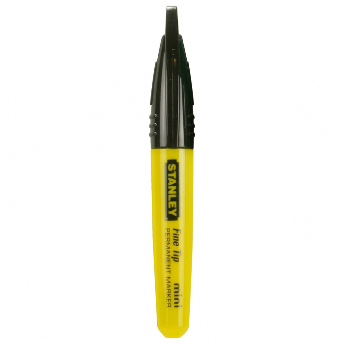 Marker mic Stanley, negru, varf subtire [3]