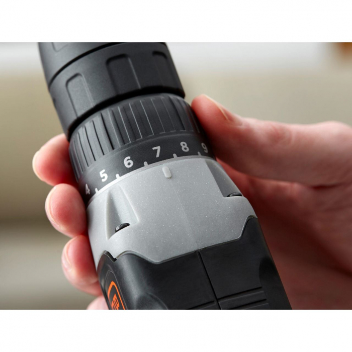 Masina de gaurit si insurubat Black&Decker, BCD001C1, acumulator LI-ION 1.5Ah 18V, cutie de transport [7]