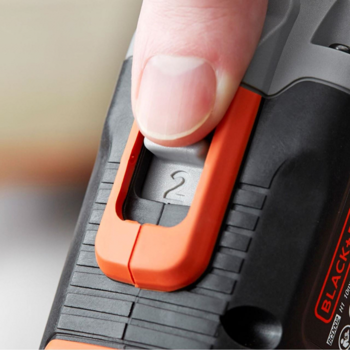 Masina de gaurit si insurubat Black&Decker, BCD003C1, acumulator LI-ION 1.5Ah 18V, cutie pentru transport [12]
