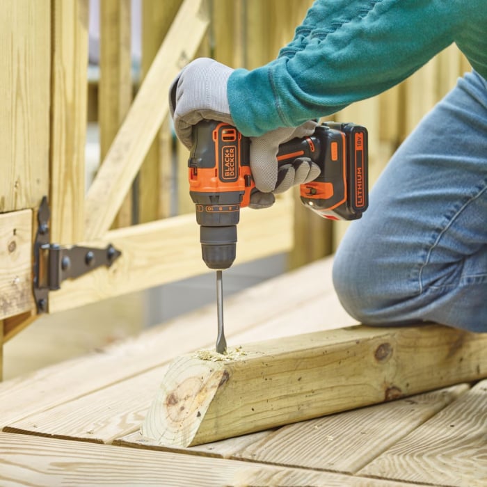 Masina de gaurit si insurubat Black&Decker BDCDD186-QW cu acumulator Li-Ion 1.5 Ah 18V si incarcator [4]