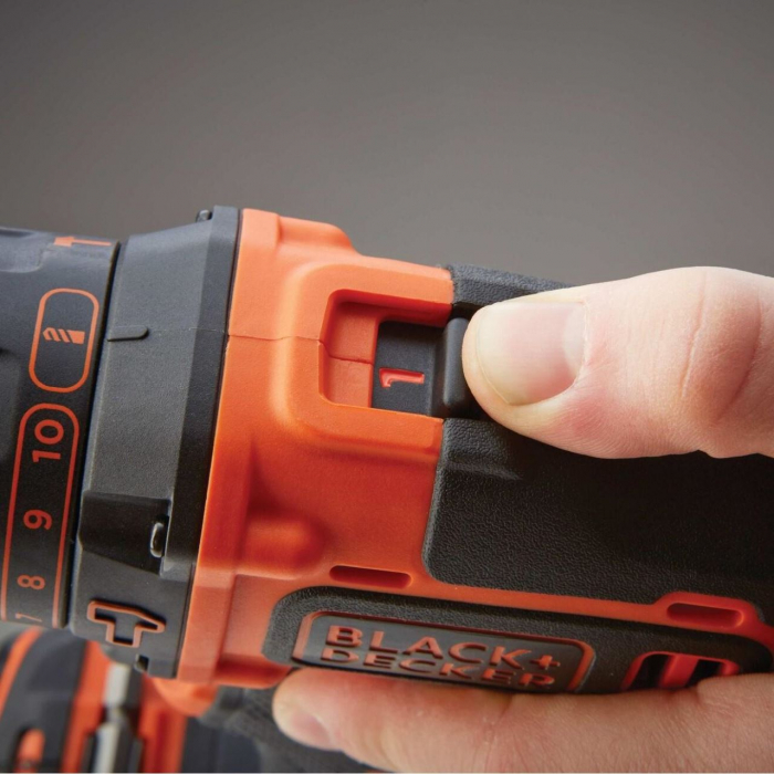 Masina de gaurit si insurubat Black&Decker, BDCHD18, acumulator LI-ION 1.5Ah 18V [3]