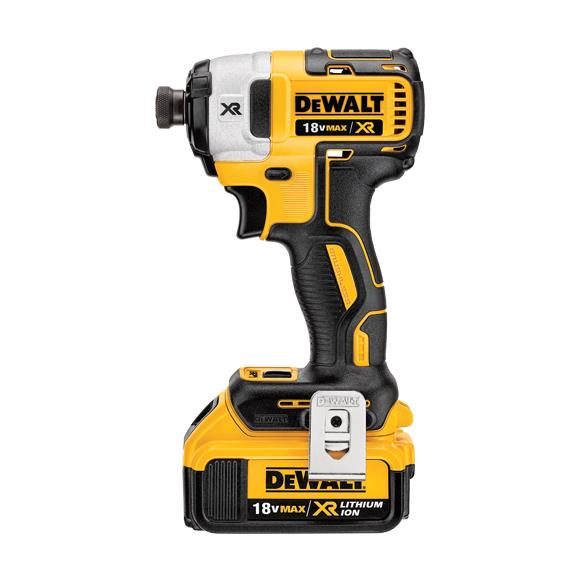 Masina de insurubat cu impact DeWalt de 1/4 ", DCF887P2-QW , 2 x  acumulator XR Li-Ion 5.0 Ah 18 V, geanta pentru transport [4]