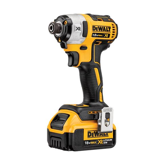 Masina de insurubat cu impact DeWalt de 1/4 ", DCF887P2-QW , 2 x  acumulator XR Li-Ion 5.0 Ah 18 V, geanta pentru transport [5]