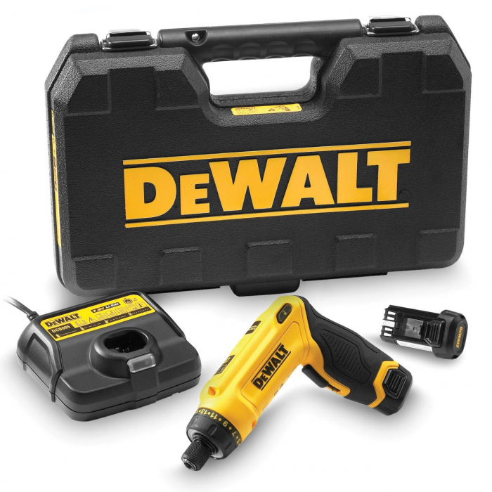 Masina de insurubat DeWalt, DCF680G2, 2 acumulatori Li-Ion 1.0 Ah 7.2 V [12]