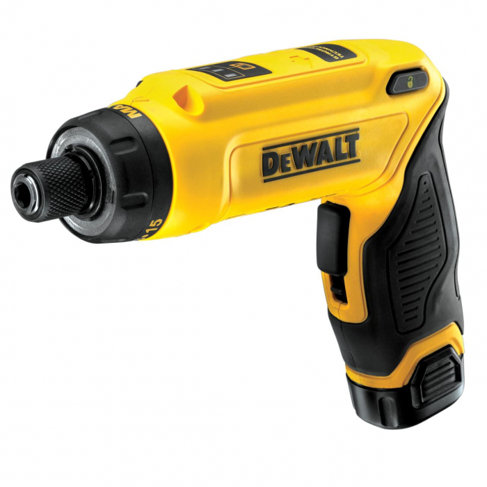 Masina de insurubat DeWalt, DCF680G2, 2 acumulatori Li-Ion 1.0 Ah 7.2 V [13]