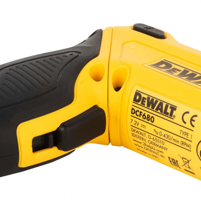 Masina de insurubat DeWalt, DCF680G2, 2 acumulatori Li-Ion 1.0 Ah 7.2 V [5]