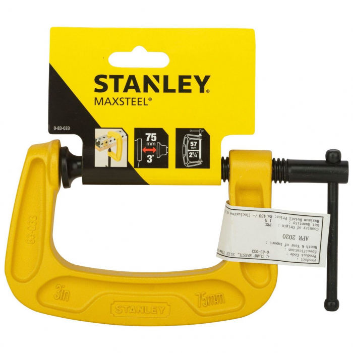 Menchina tip ''C'' Stanley MaxSteel, 0-83-033, 57 x 75 mm [6]