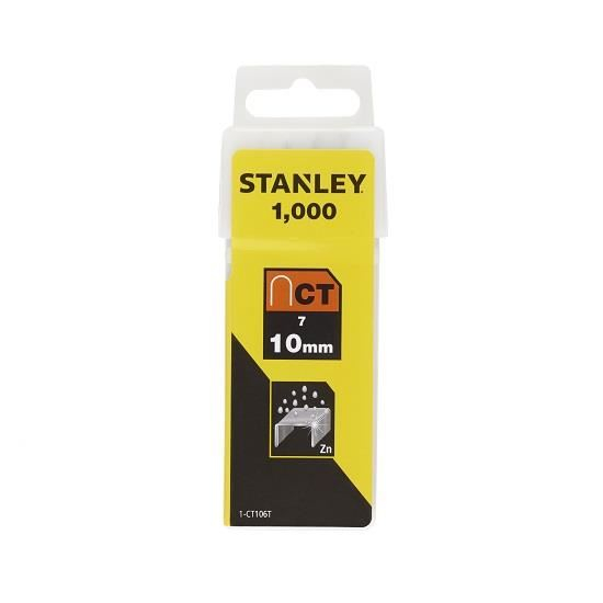 Pachet 1000 capse pentru cabluri, Stanley SharpShooter,10 mm [2]